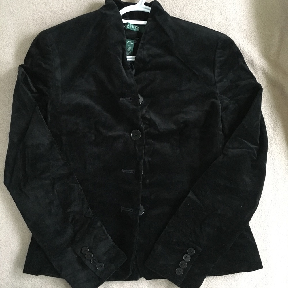 Lauren Ralph Lauren velvet blazer